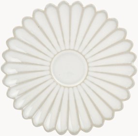 Set di 4 piattini da caffè in porcellana Lotus