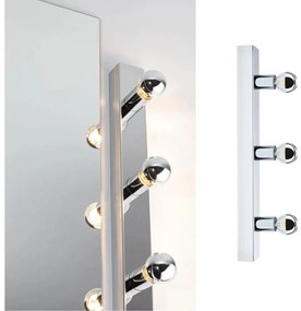 Paulmann 80096 - 3xE14/40W IP44 Lampada per specchio da bagno REGULA 230V cromo