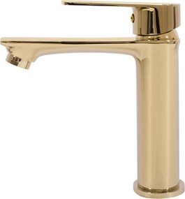Rubinetto da lavabo Rea Mayson Gold Low