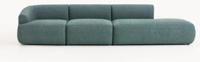 Chaise longue componibile 2 posti in bouclé Sofia