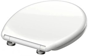 Schütte 82300-A - Sedile per WC BIANCO con chiusura SoftClose in Duroplast