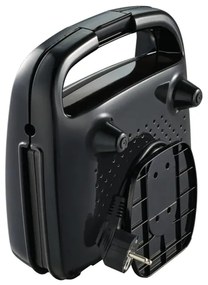 Tefal - Macchina per i panini CROC TIME 700W/230V nero/cromo