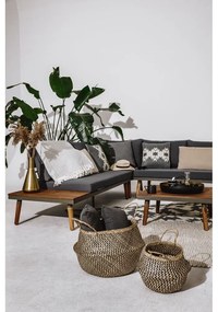 Divano da giardino grigio con struttura in legno di acacia Lustio - Bonami Selection