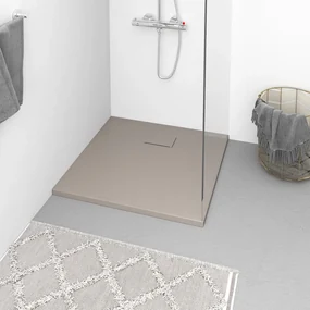 Piatto Doccia İn Smc Marrone 80x80 Cm /