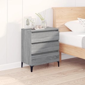 Credenza Grigio Sonoma 60x35x70 Cm İn Legno Multistrato /
