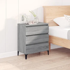 Credenza Grigio Sonoma 60x35x70 Cm İn Legno Multistrato /