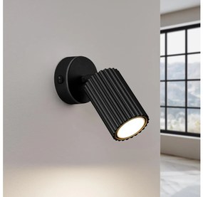 Brilagi - Faretto da parete CRESTO 1xGU10/10W/230V nero