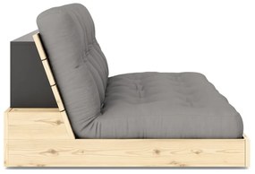 Divano letto grigio 196 cm Base - Karup Design