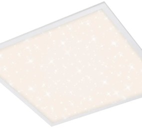 Pannello LED Pallas bianco 60x60 cm con 3 temperature di colore ad intensità regolabile 3800 LUMEN