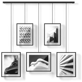 Cornici da parete in metallo nero in set da 5 66x69 cm Exhibit - Umbra