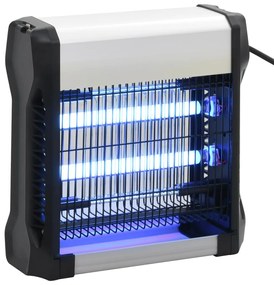 Lampada Insetticida Nera Alluminio Abs 12 W /