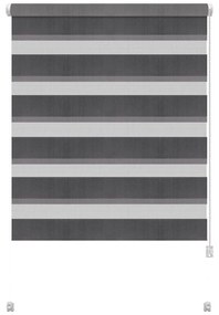 Tenda a pacchetto giorno/notte grigio scuro 42,5x150 cm Zebra – Gardinia