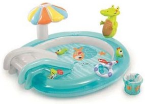 Piscina gonfiabile 'gator play center' +2 anni - CM.201X170X84H. - peso KG.3,9 (57165)