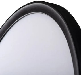 Kanlux 31503 - Plafoniera LED da bagno AZPO LED/18,5W/230V diametro 29 cm IP54 nero