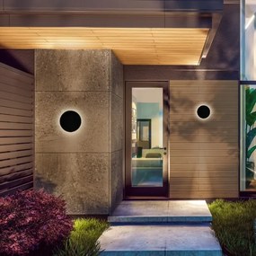 Rabalux 77151-Applique a LED da esterno RUST 15W/230V 2700/4000/6500K IP65 nero