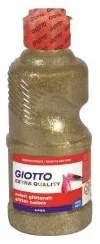 FLACONE 250ML TEMPERA ORO GLITTER