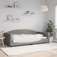 Letto da Giorno Tortora 100x200 cm in Tessutocod mxl 118809