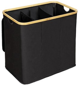 Cesto portabiancheria in tessuto 105 l Trio Ecori - Wenko