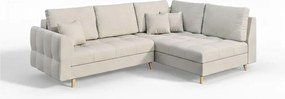 Divano angolare crema (angolo destro) Ariella - Ropez
