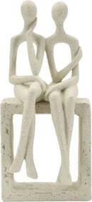 Statuetta Coppia Stons Cm 11,5X9X25