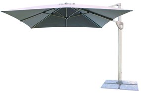 MANU - ombrellone da giardino decentrato