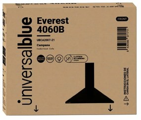 Cappa decorativa Universal Blue Everest 4060B Nero