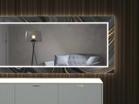 Specchio LED con decorazione D16