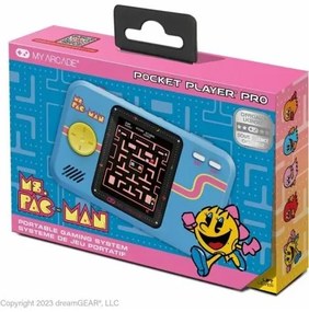 Console Portatile My Arcade Pocket Player PRO - Ms. Pac-Man Retro Games Azzurro