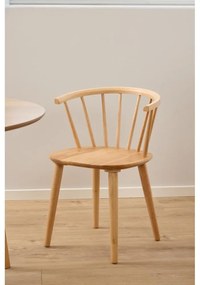 Sedie da pranzo in colore naturale Ida - Actona