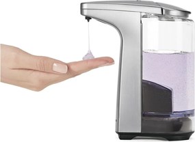 Dispenser automatico di sapone in metallo grigio 237 ml - simplehuman