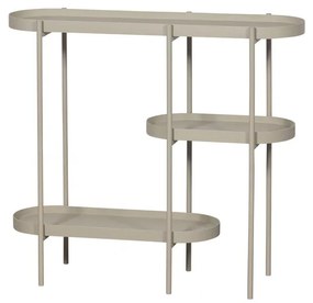 Tavolo portaoggetti in metallo 28x90 cm Noan - WOOOD