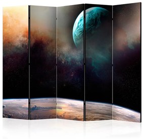 Paravento  Like being on another planet II [Room Dividers]  Colore colorful, Dimensioni e Misure 225x172