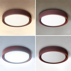 Brilagi - Lampada LED dimmerabile MATTEO LED/48W/230V 3000-6500K Ø 41 cm rosso + telecomando