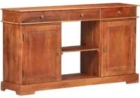 Credenza 135x35x75 cm in Legno Massello di Acacia 323543