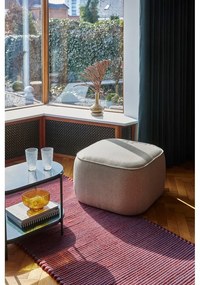 Poggiapiedi marrone chiaro Cube – Hübsch