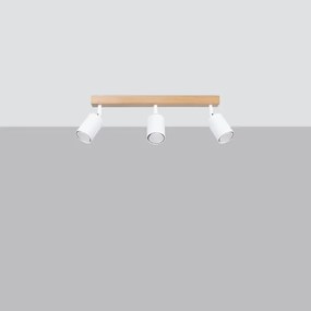 Sollux SL.1288 - Faretto VERDO 3xGU10/10W/230V bianco