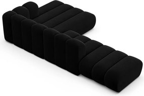 Divano angolare antracite ad angolo destro Lupine - Micadoni Home