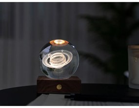 Decorazione luminosa marrone scuro con ricarica USB Amber – Gingko