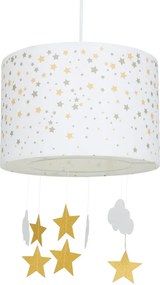 Atmosphera - Lampadario per bambini a cavo STARS 1xE27/40W/230V