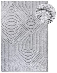 Tappeto in grigio chiaro 160x235 cm Panglao New York Light Grey – Elle Decoration