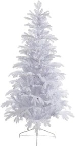 Albero di Natale artificiale innevato Orlando Bianco H 210 cm x ø 120 cm