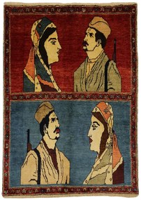 Gabbeh Tappeto persiano 120x170 (Iran)