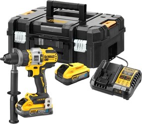 Trapano a percussione a batteria Dewalt 18V, xrp DCD999H2T, 2x 5,0 Ah powerstack + caricabatterie