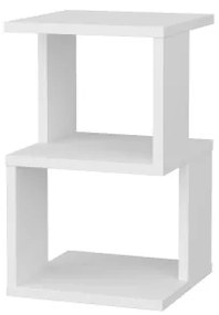 Comodino CARTER 49,4x29,6 cm bianco