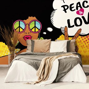 Carta da parati autoadesiva – Vita in pace - PEACE & LOVE