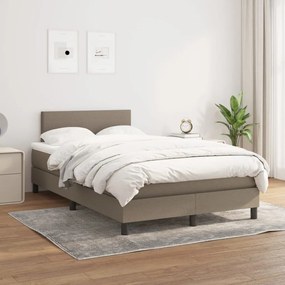 Giroletto A Molle Con Materasso Tortora 120x200 Cm İn Tessuto /