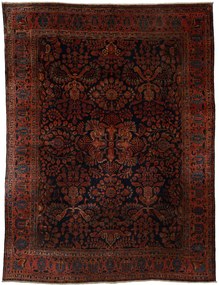 Sarouk Tappeto persiano 270x340 Rosso (Iran) Annodato A Mano