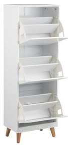 Scarpiera incernierata bianca Mitra - Actona