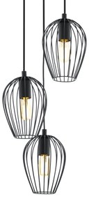 Eglo 49479 - Lampadario NEWTOWN 3xE27/60W/230V