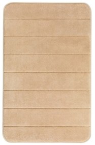 Tappeto da bagno beige con memory foam , 80 x 50 cm Stripes - Wenko